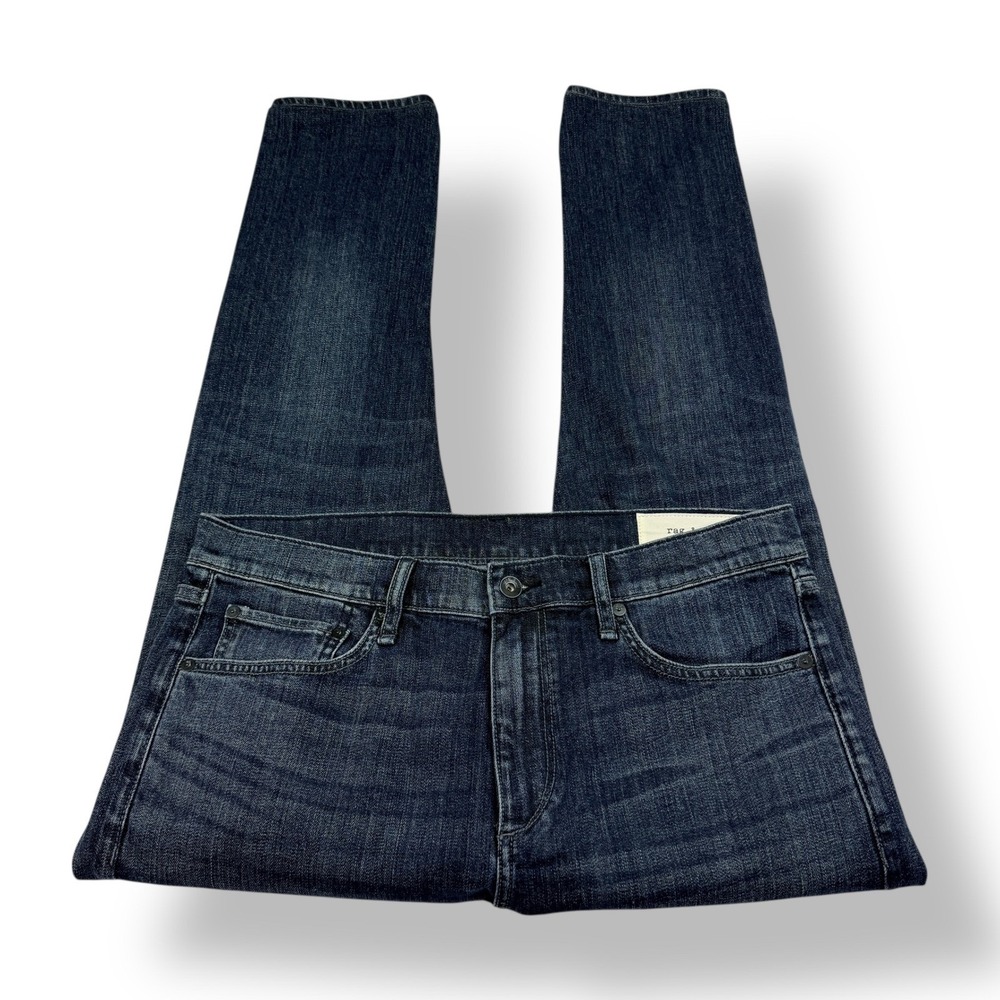 Rag Bone Mens Hughes Skinny Fit Jeans Dark Wash Size 34x27 MED21H1224K0HU